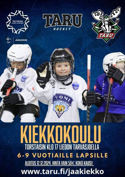 Leijona-kiekkokoulu 6-9 vuotiaille!