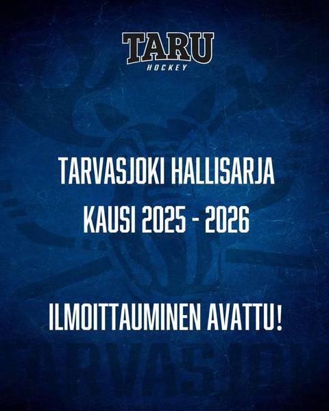 Tarvasjoki hallisarja 2025-2026