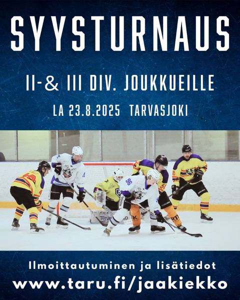 Syysturnaus 23.8.2025