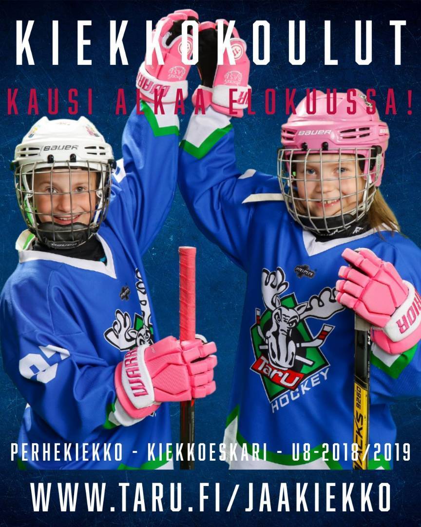Kiekkokoulut alle 10-vuotiaille lapsille!