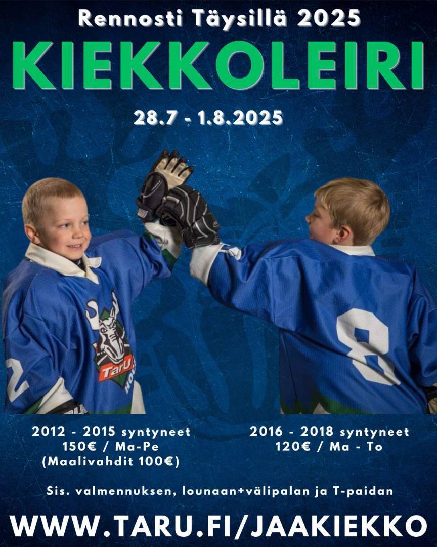 Rennosti Täysillä- kiekkoleiri 2025