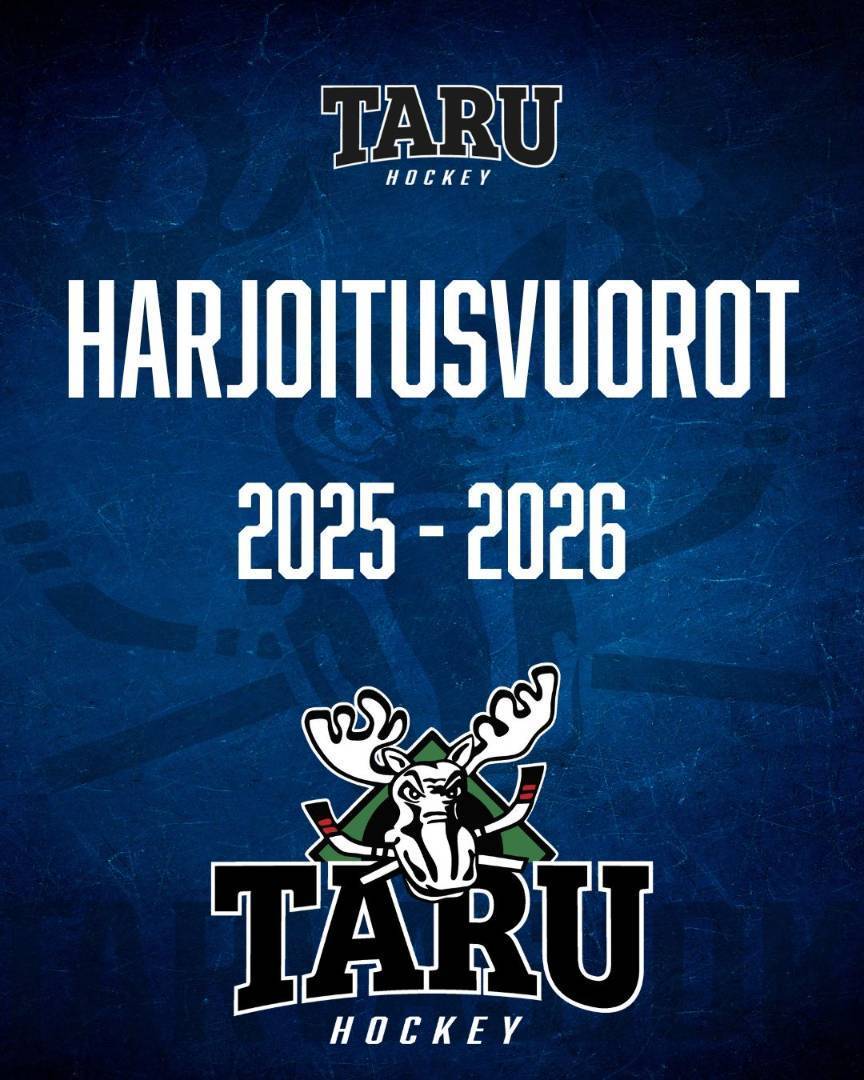 Harjoitusvuorot kaudella 2025 - 2025