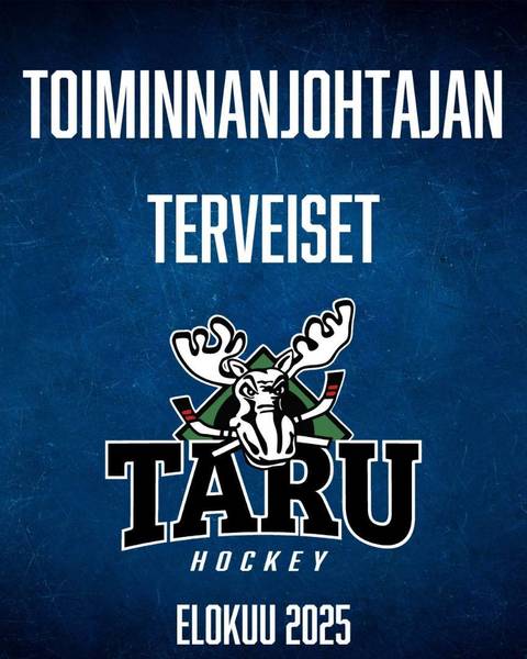 Toiminnanjohtajan tervehdys!