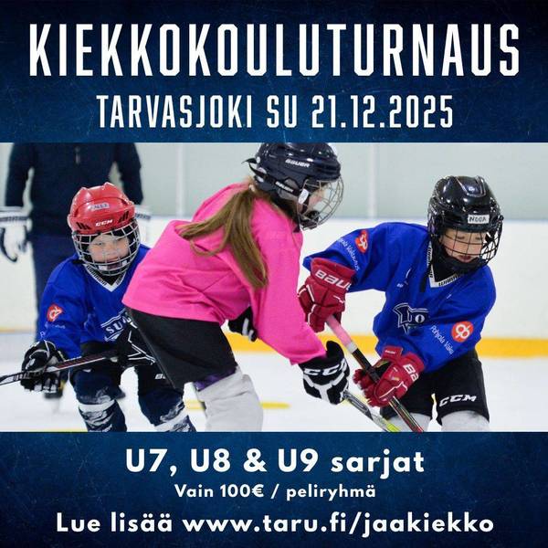 Kiekkokouluturnaus su 21.12.2025