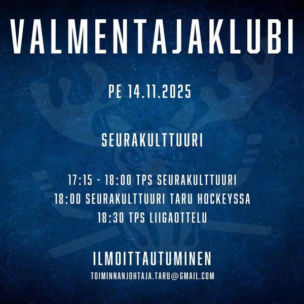 Valmentajaklubi 14.11.2025
