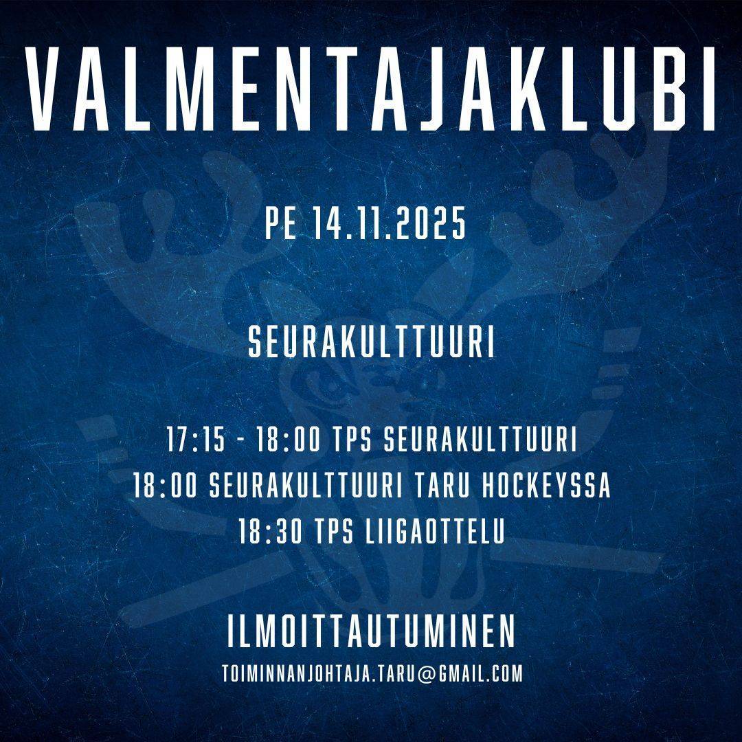 Valmentajaklubi 14.11.2025