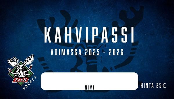 Osta kahvit edullisemmin kahvipassilla! 