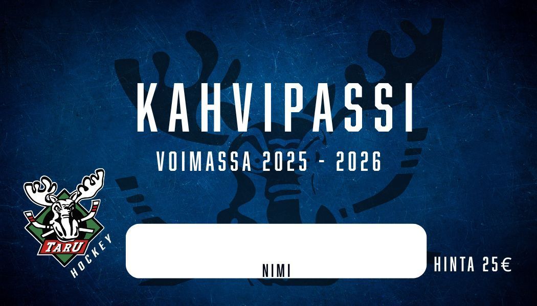 Osta kahvit edullisemmin kahvipassilla!