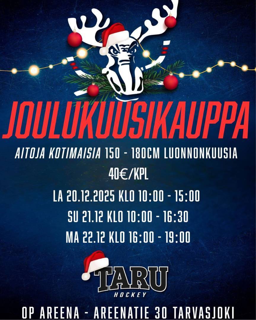 Joulukuusikauppa