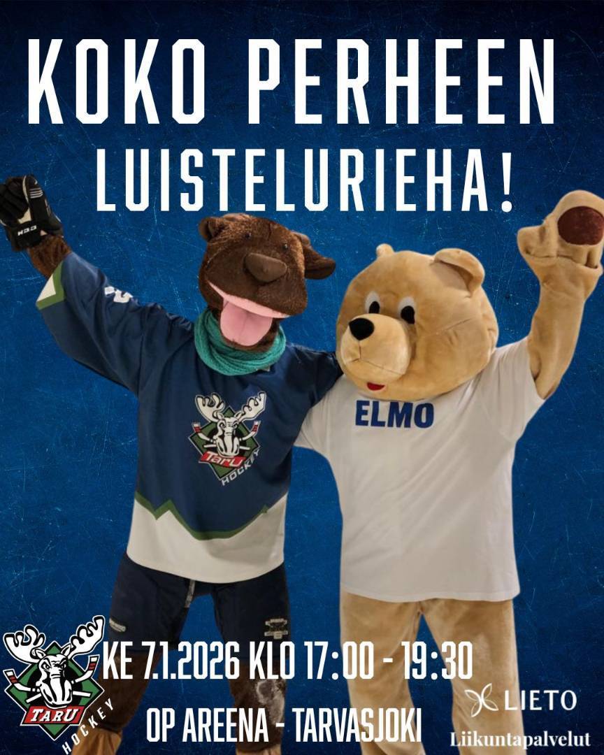 Koko perheen luistelurieha!