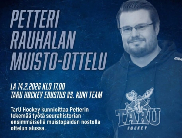 Petteri Rauhalan muisto-ottelu 14.2.2026