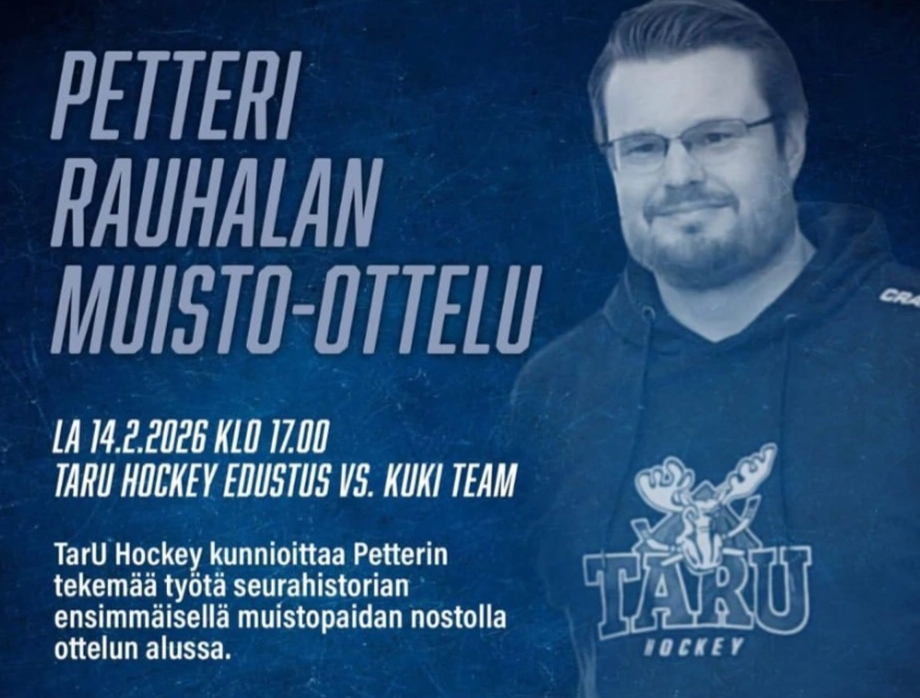 Petteri Rauhalan muisto-ottelu 14.2.2026