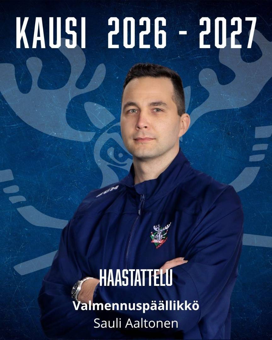 Valmennuspäällikkö Sauli Aaltonen