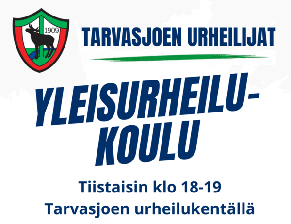 Yleisurheilukausi 2026-2027 alkaa!