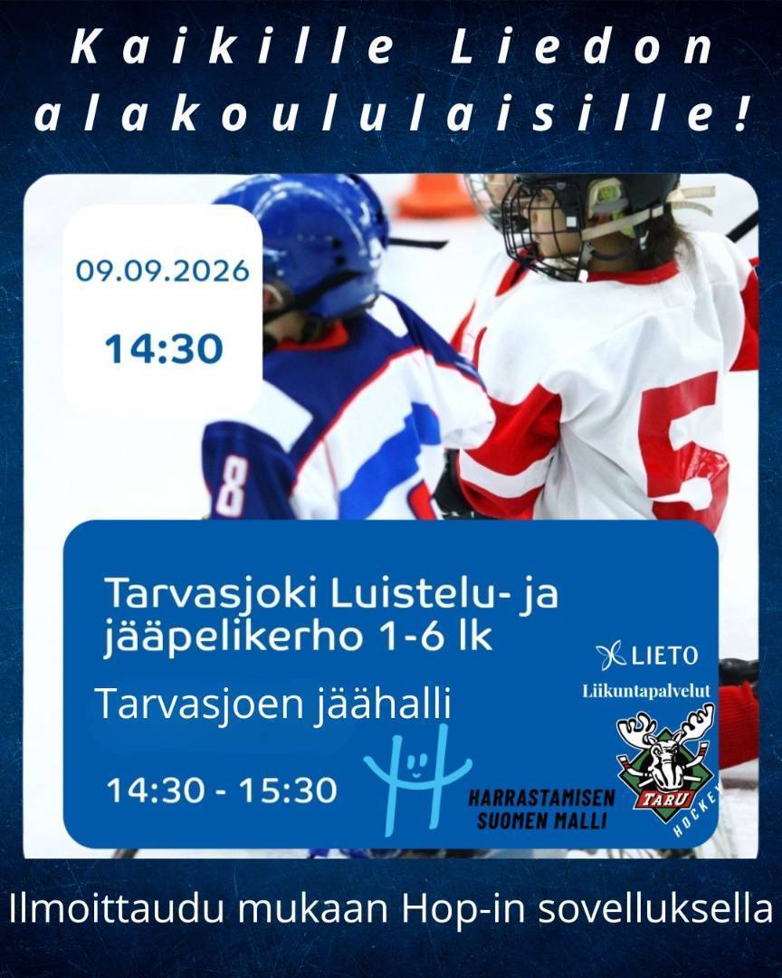 HSML- kerho Liedon alakoululaisille!