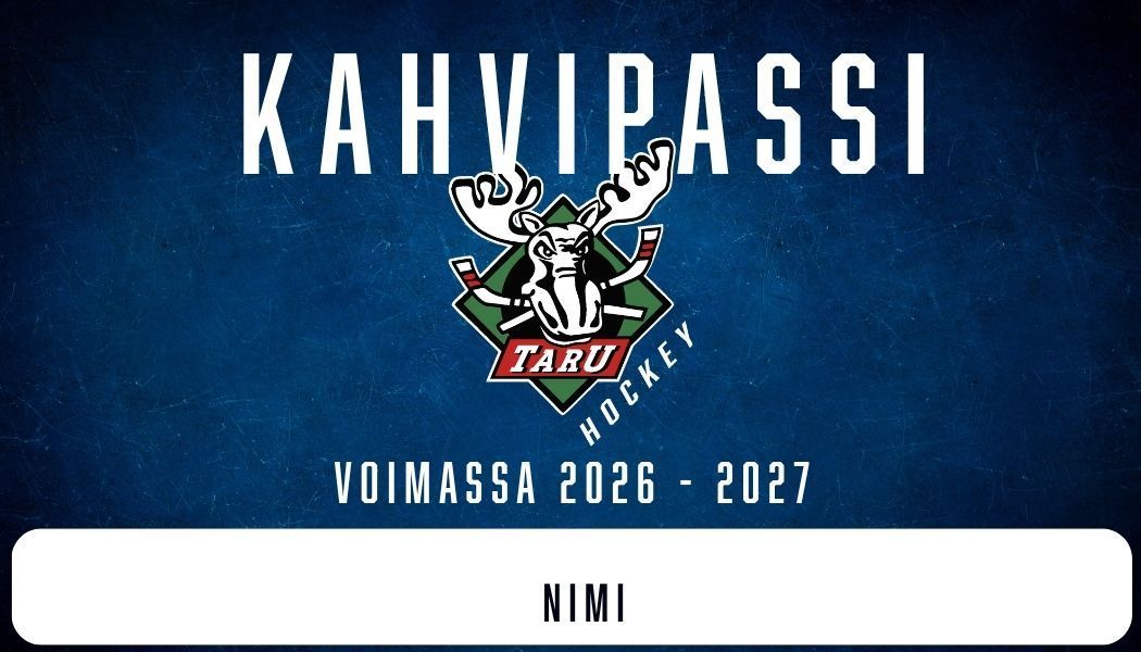 Osta kahvit edullisemmin kahvipassilla! 