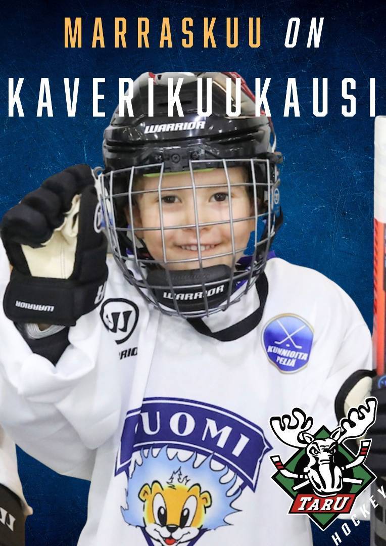 Marraskuu ON kaverikuukausi. Tervetuloa tutustumaan!