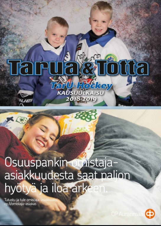 Tarua&Totta kausijulkaisu 2018-2019