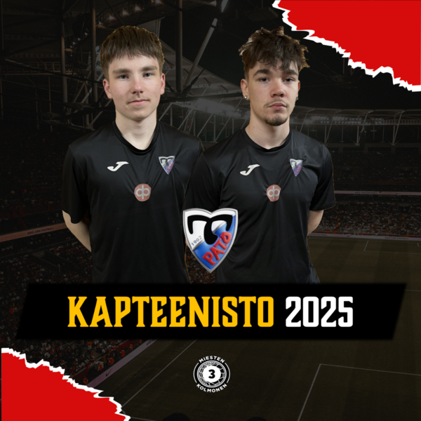 Kapteenisto kaudella 2025