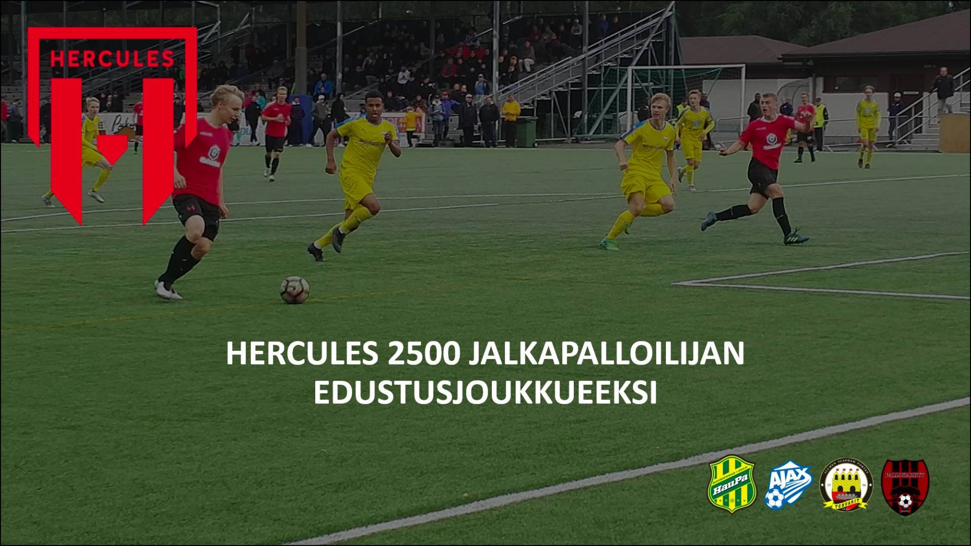 Hercules 2500 jalkapalloilijan edustusjoukkueeksi