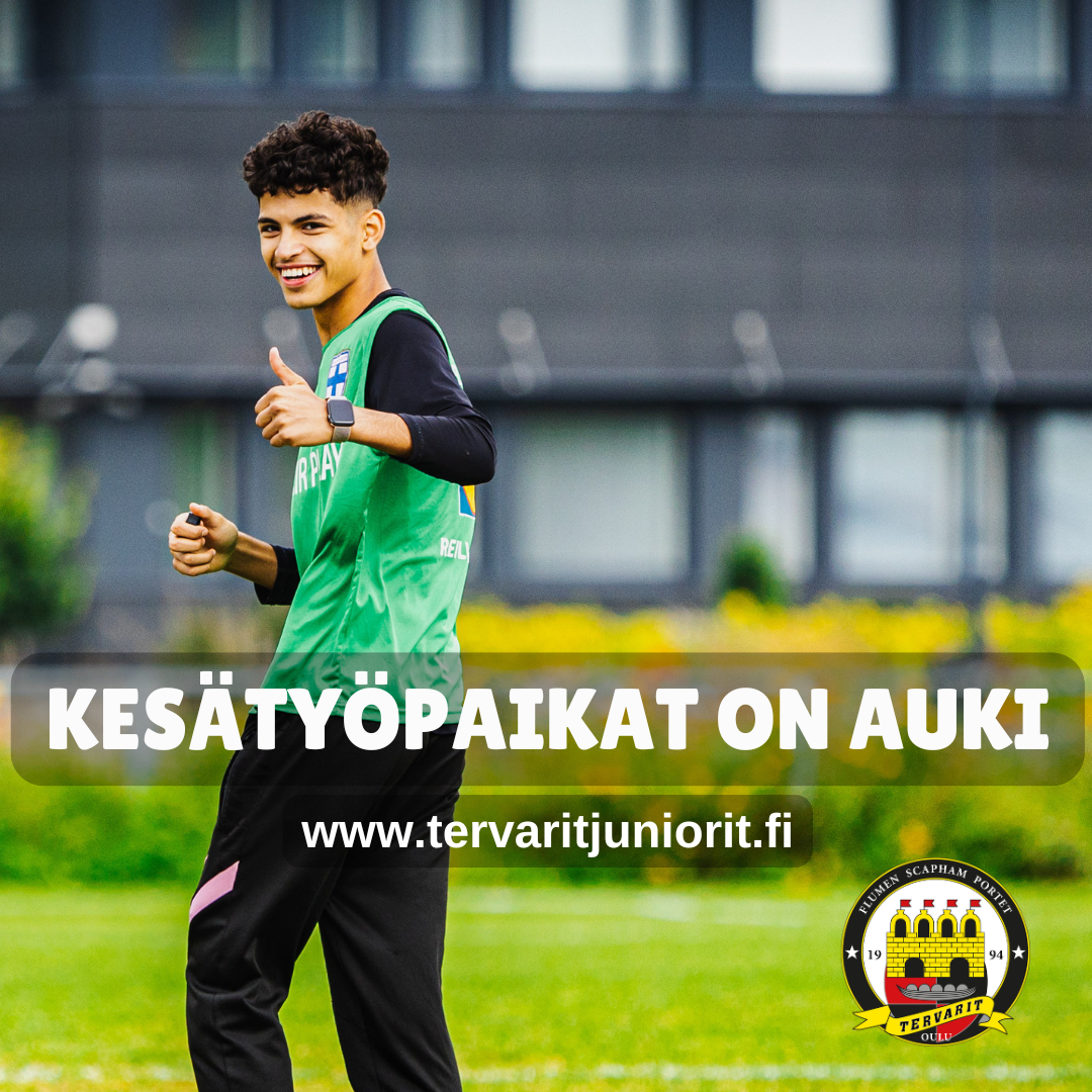 Kesätyöhaku on auki / Apply for a Summer job!