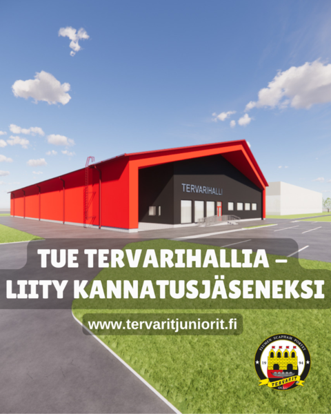 ​Rakennuslupa Tervarihallille Hiukkavaaraan myönnetty - Tue hanketta ja liity kannatusjäseneksi!