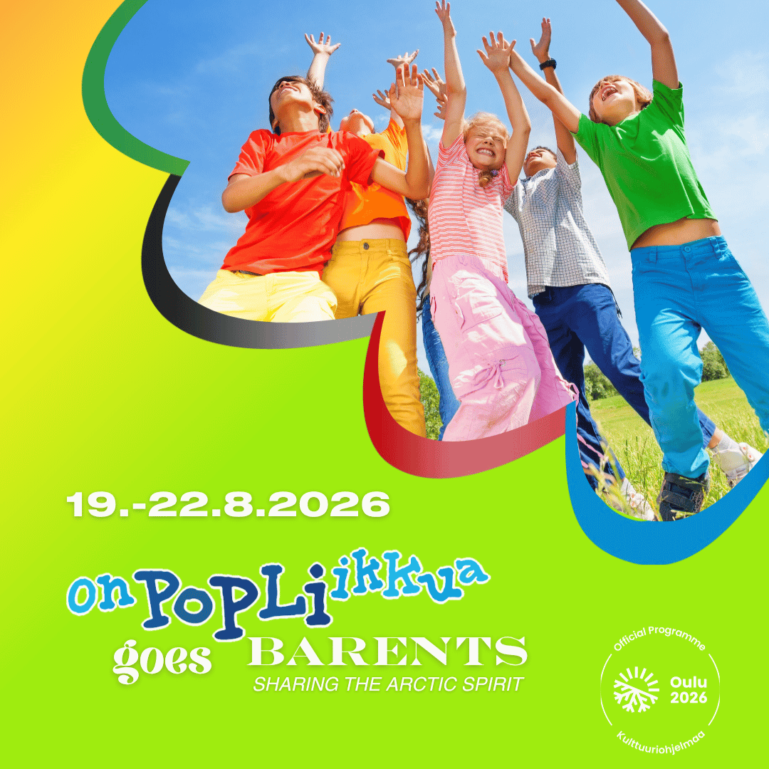 On Pop Liikkua goes Barents jalkapallon lajikokeilut 19.-21.8. ja perheliikuntapäivä 22.8.