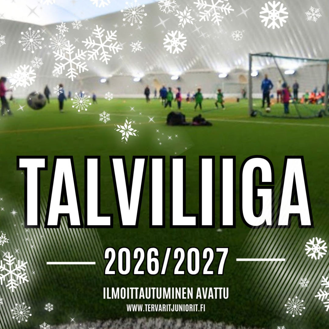 Talviliigan ilmoittautuminen auki!