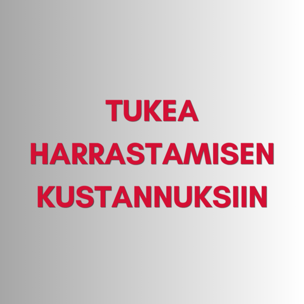 Tukea harrastamisen kustannuksiin