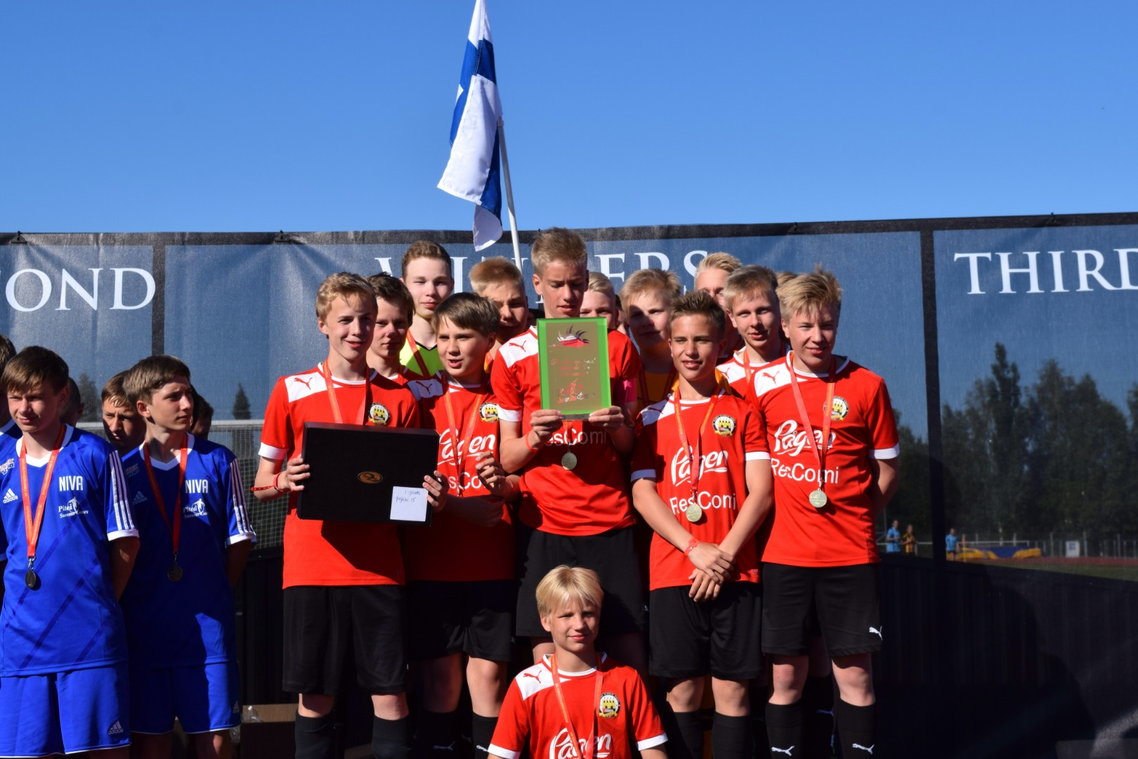 Piteå Summer cupista voitto pojat 15 sarjassa