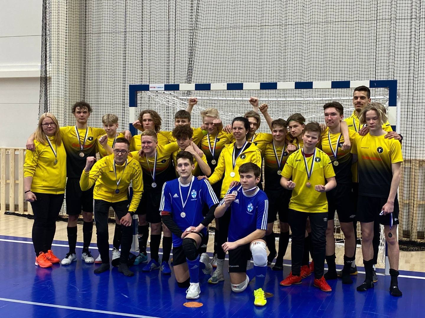 TU:n kasvatille SM Hopeaa U17 Futsalissa