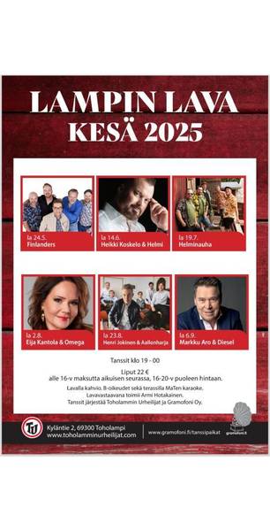 Lampin lavan kesä 2025