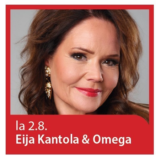 Eija Kantola Lampin lavalla la 2.8.