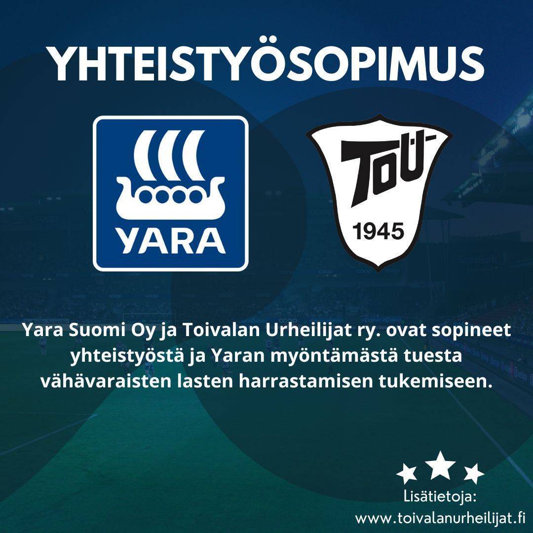 Yara - ToU yhteistyösopimus!