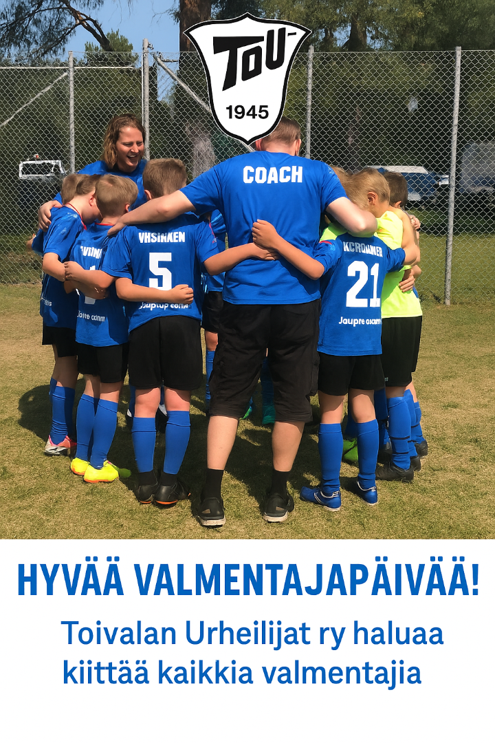 Hyvää valmentajapäivää 25.9.