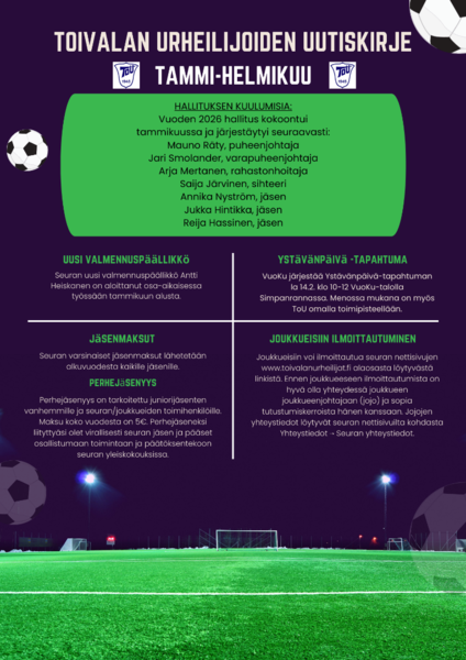 Seurakirje tammi-helmikuu