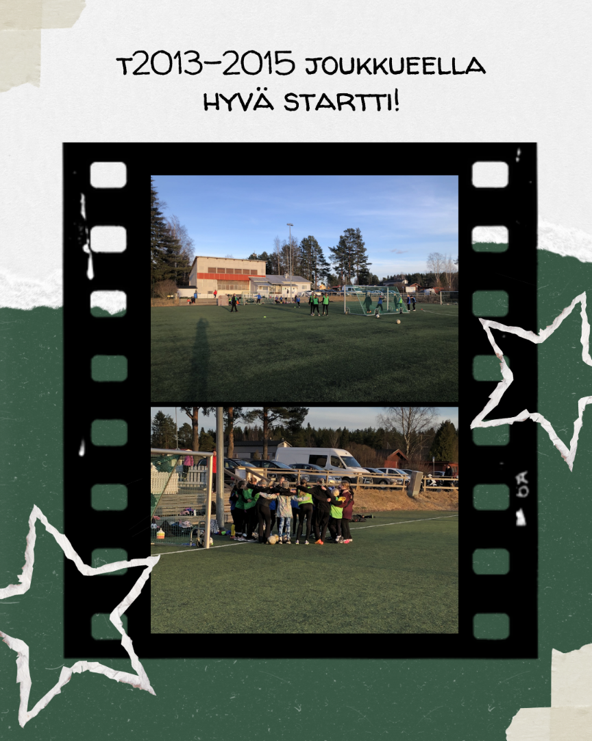 Joukkueen kevätkausi starttasi huikeasti!