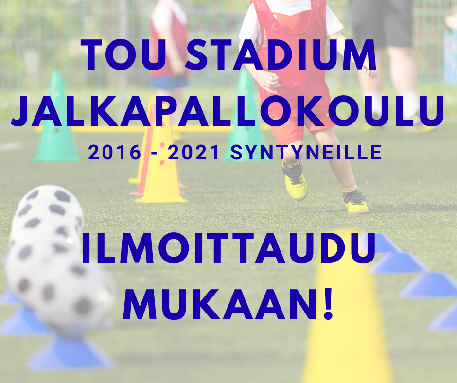 ToU Stadium jalkapallokoulu