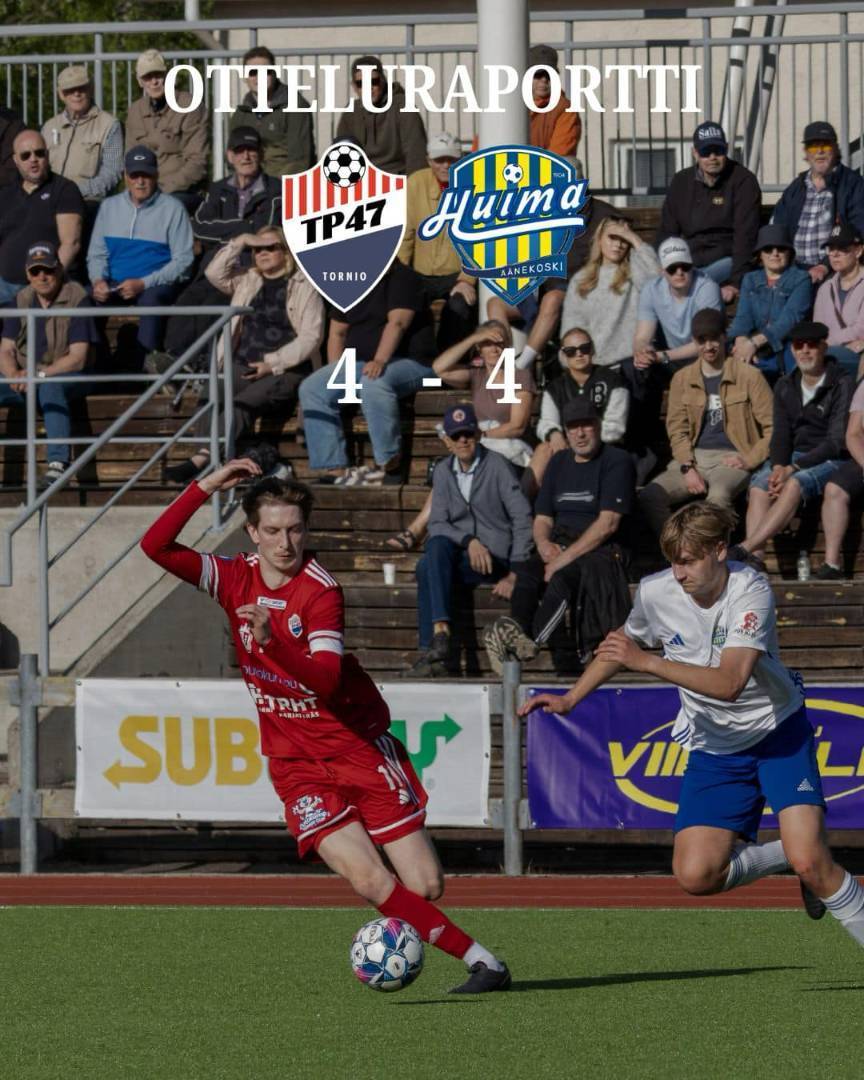 ​OTTELURAPORTTI TP-47-HuimaUrho 4-4 (2-3)