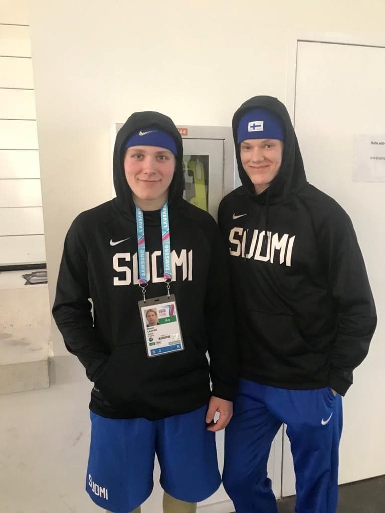 Santeri Sulku sekä Elmeri Laakso edustivat maajoukkuetta Nuorten Olympialaisissa!