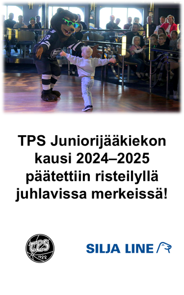 ​TPS Juniorijääkiekon päätöstilaisuus sekä kauden 2024-2025 palkitut