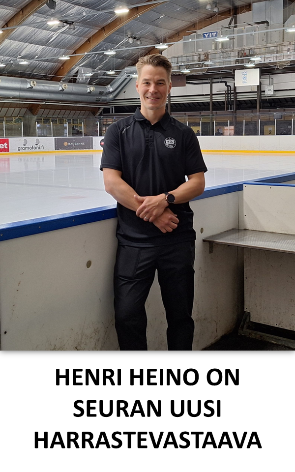 Henri Heino TPS Juniorijääkiekon uudeksi harrastevastaavaksi