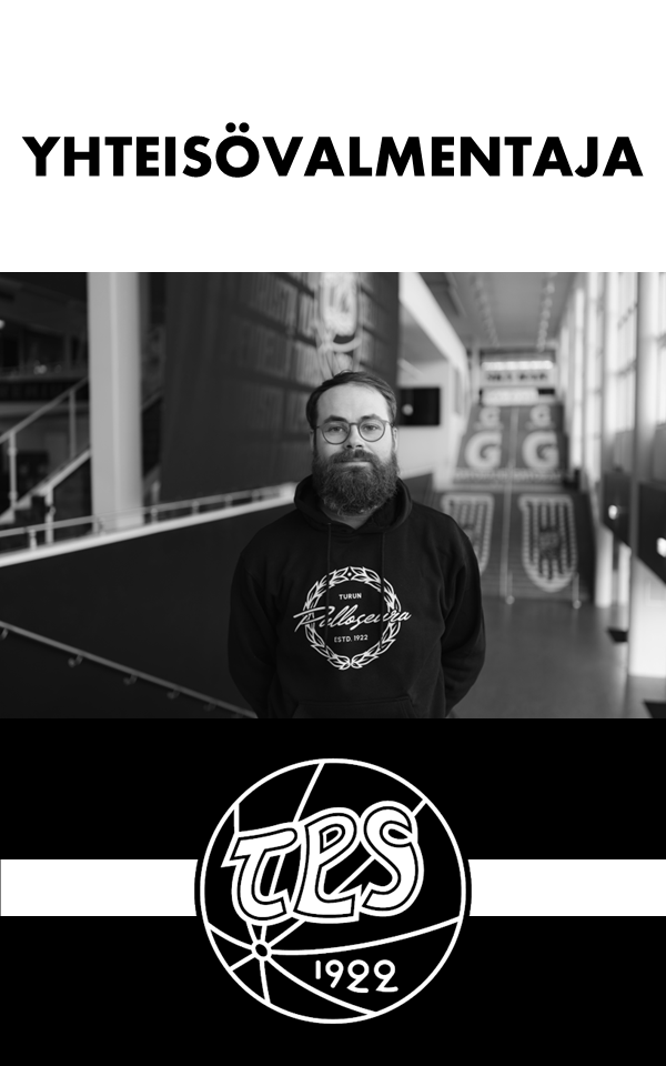 Santeri Raatarila aloittaa TPS Juniorijääkiekon yhteisövalmentajana!