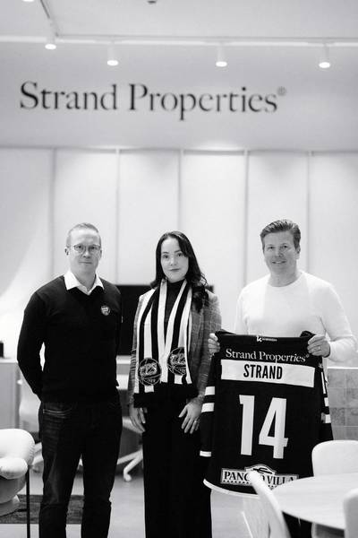 TPS Juniorijääkiekko ja Strand Properties monivuotiseen yhteistyöhön!