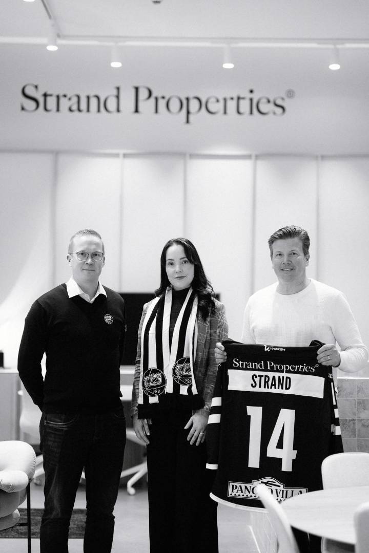 TPS Juniorijääkiekko ja Strand Properties monivuotiseen yhteistyöhön!