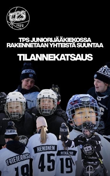 TPS Juniorijääkiekossa rakennetaan yhteistä suuntaa