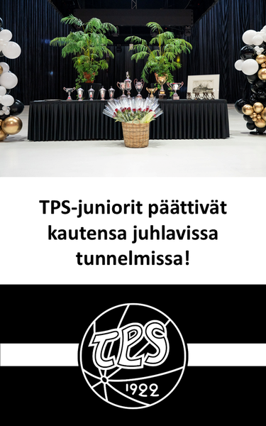 Kauden 2025–2026 päätöstilaisuus kokosi TPS-juniorit yhteen Gatorade Centerille