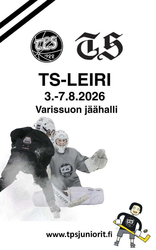 TPS:n ja Turun Sanomien yhteinen jääkiekkoleiri 3.–7.8.2026