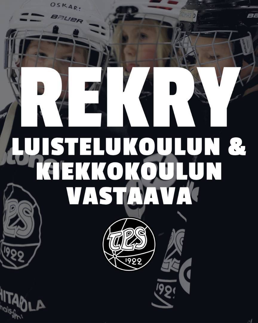 Haemme luistelu- ja kiekkokoulun vastaavaa!