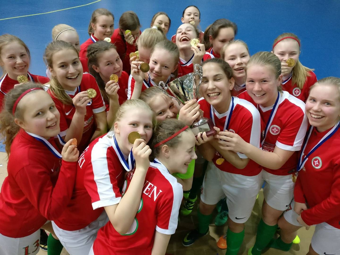 TPV C15-tytöt - futsalin suomenmestarit!